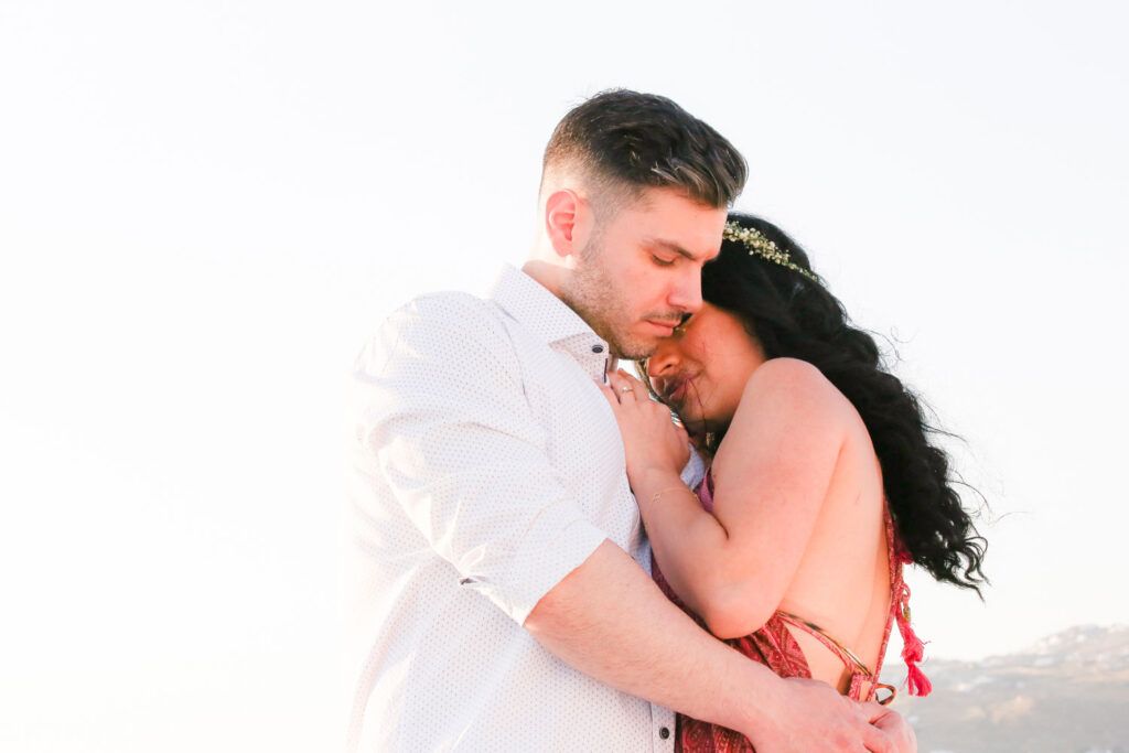 Φωτογράφηση prewedding στην Μύκονο